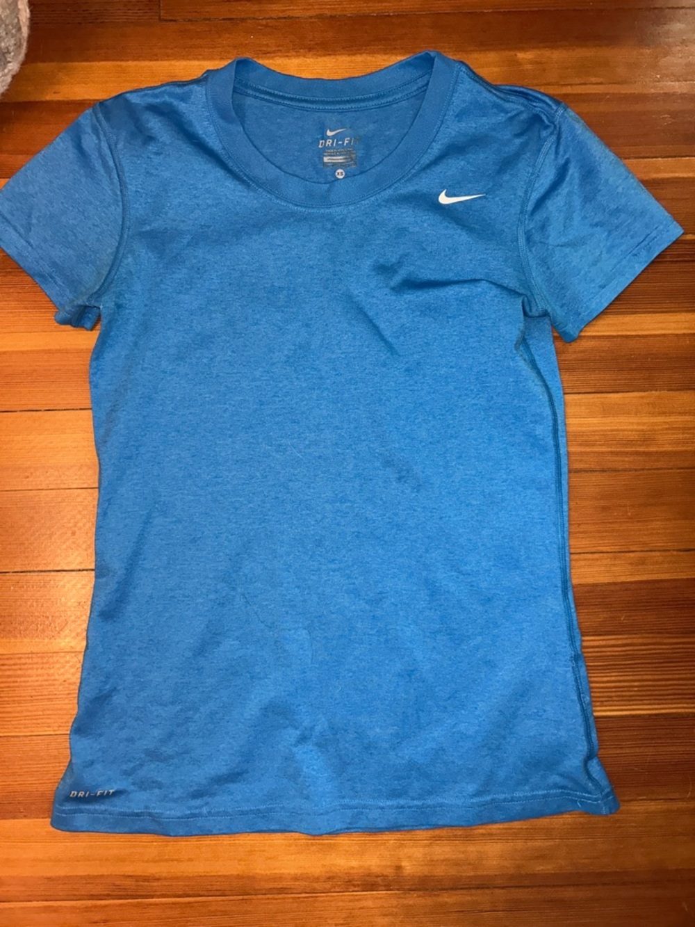 Nike Blue Women's Dri-FIT Athletic Tee XS